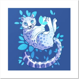 Snow Leopard Posters and Art